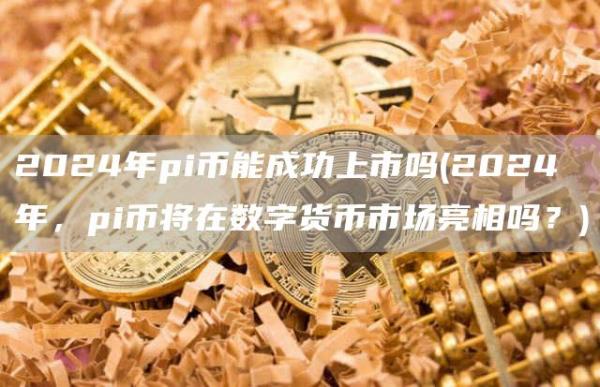 2024年pi币能成功上市吗 - 2024年，pi币将在数字货币市场亮相吗？